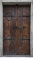 door double wooden ornate 0004